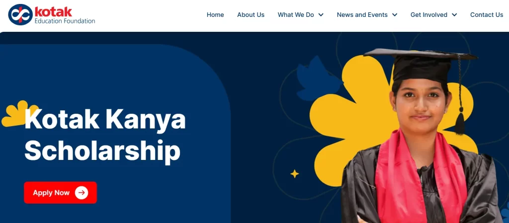 kotak kanya scholarship